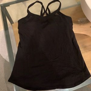 Lululemon tank with built in bra
